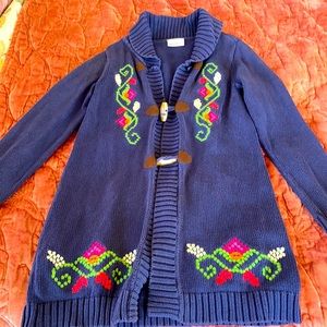 Hanna Anderson sweater cardigan 140